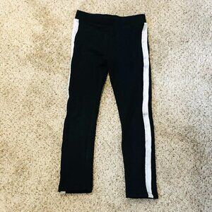 LEGGINGS with sparkly striped Size 5-6Y